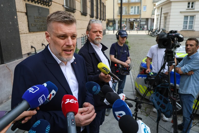 Zandberg in Nawrocki sta razpravljala o spornih temah