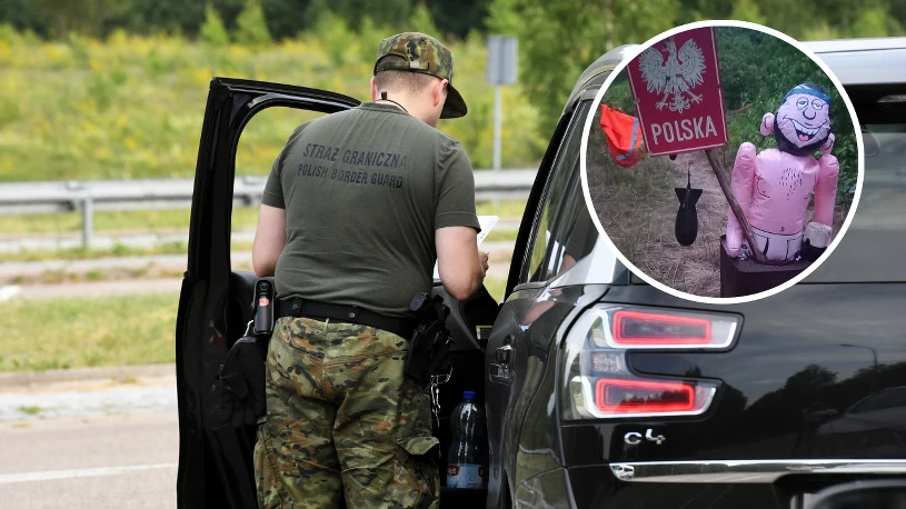 Mundurowi trafili na podejrzaną kukłę. Stała przy granicy z Niemcami