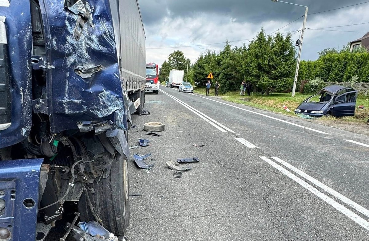 Tragedia w Spytkowicach. Nie żyje 8-latek ranny w wypadku