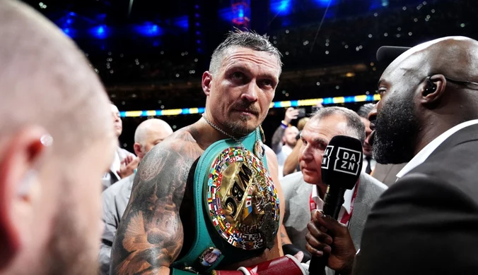 Usyk postawiony pod ścianą. Wydano komunikat, mistrz otrzymał ultimatum