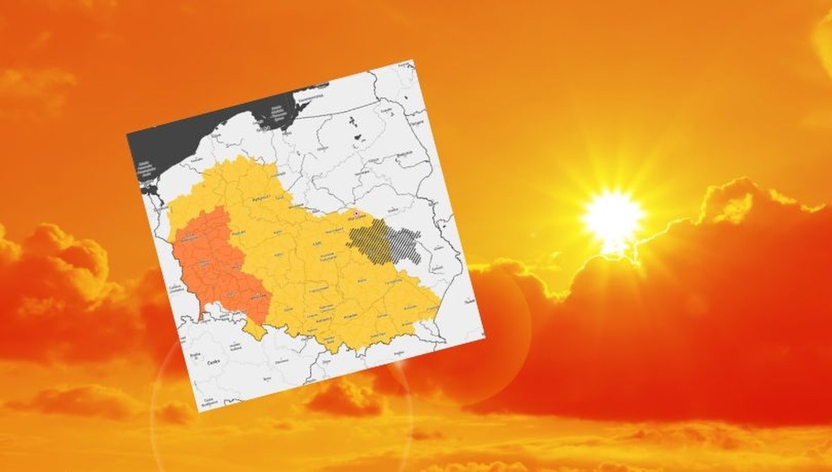Nad Polskę nadciągnął upał. IMGW wydał ostrzeżenia