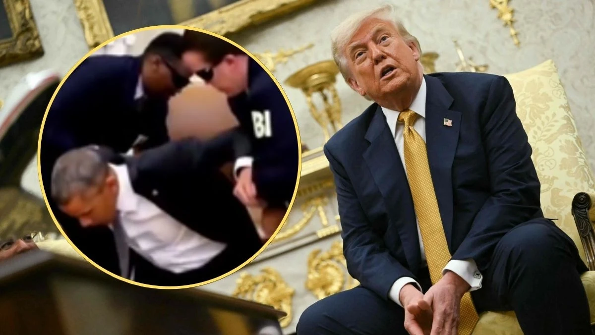 Donald Trump opublikował w poniedziałek na swojej platformie społecznościowej Truth Social nagranie, które wstrząsnęło opinią publiczną. Wideo, wygenerowane przy użyciu sztucznej inteligencji, przedstawia scenę aresztowania Baracka Obamy przez agentów FBI w samym sercu Białego Domu – Gabinecie Owalnym.