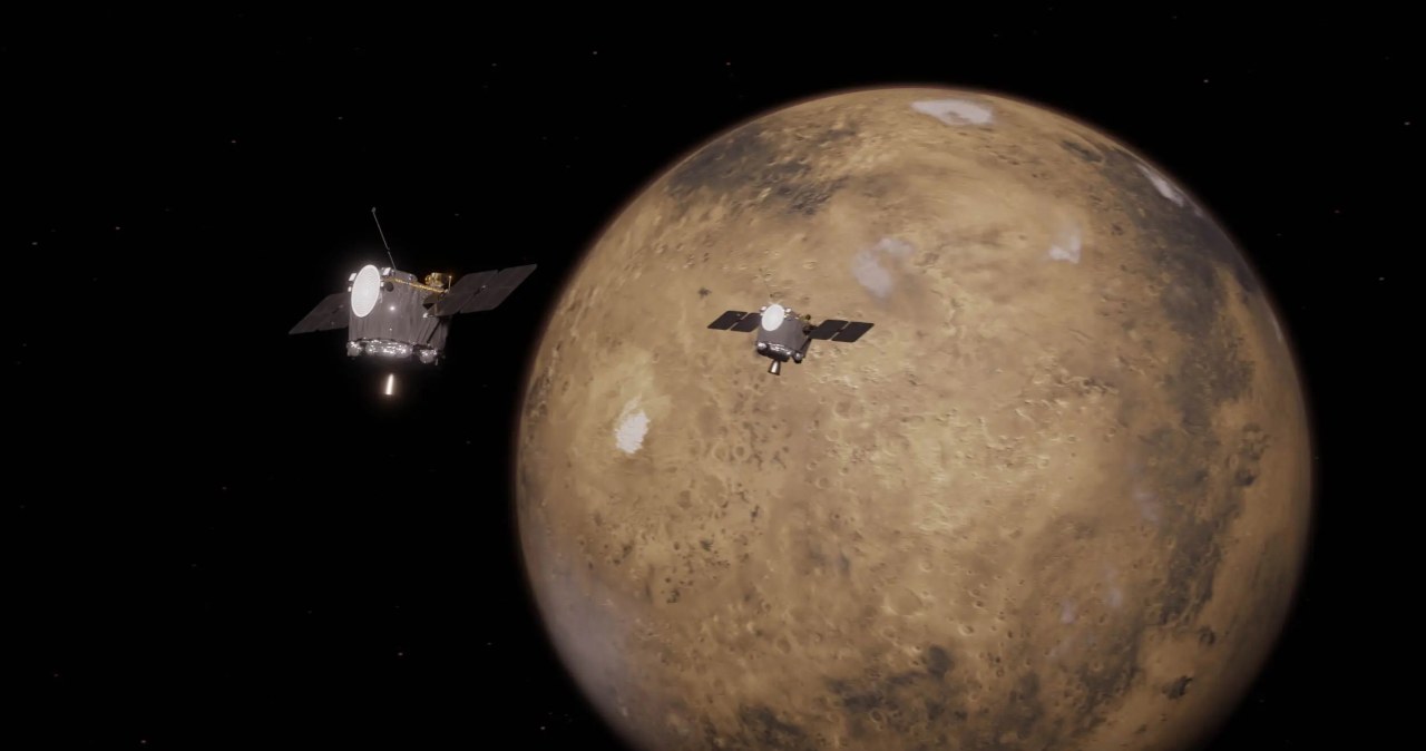 NASA wyśle na Marsa dwie bliźniacze sondy. Polecą rakietą Bezosa