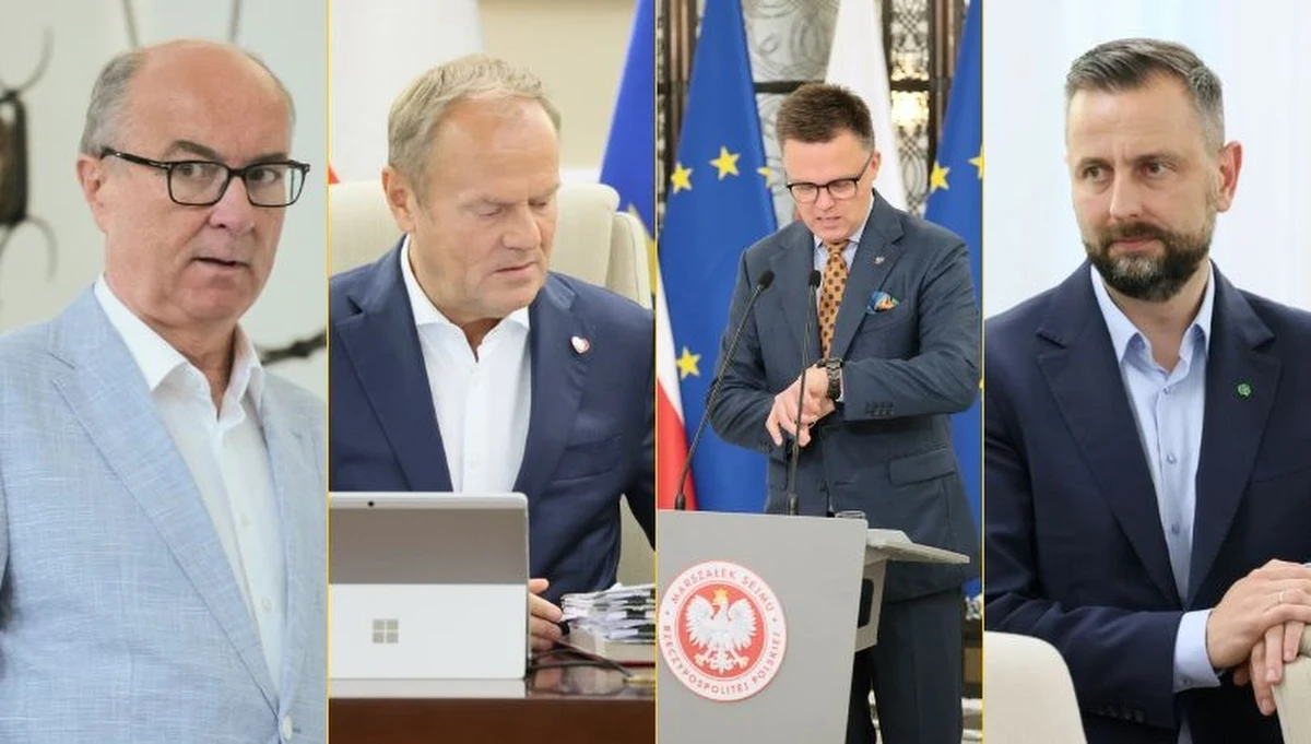 Napięta sytuacja przed planowaną rekonstrukcją rządu. Paulina Hennig-Kloska ma zostać w rządzie, Polska 2050 domaga się stanowiska wicepremiera. Partia Szymona Hołowni chce przejąć sprawy budownictwa mieszkalnego, ale Lewica także... W poniedziałek o godzinie 18 odbędą się rozmowy czterech liderów koalicji rządzącej.