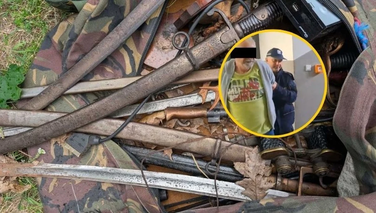 Niecodzienne odkrycie w Poniatowej na Lubelszczyźnie. Po zgłoszeniu włamania do niezamieszkałego domu, policjanci natrafili na prawdziwy arsenał broni i materiałów wybuchowych, w tym działo przeciwlotnicze i granatnik. W sprawie zatrzymano nie tylko włamywacza, ale także właściciela posesji.