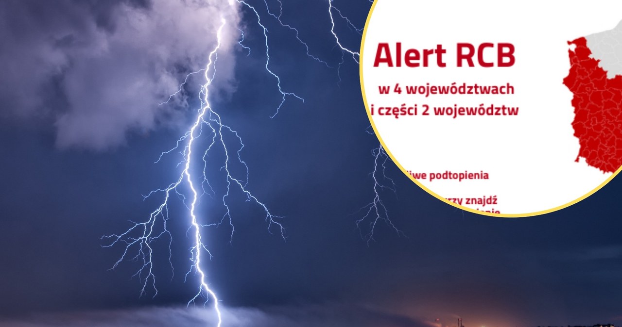 "Znajdź bezpieczne schronienie". Pogoda zrobi się gwałtowna