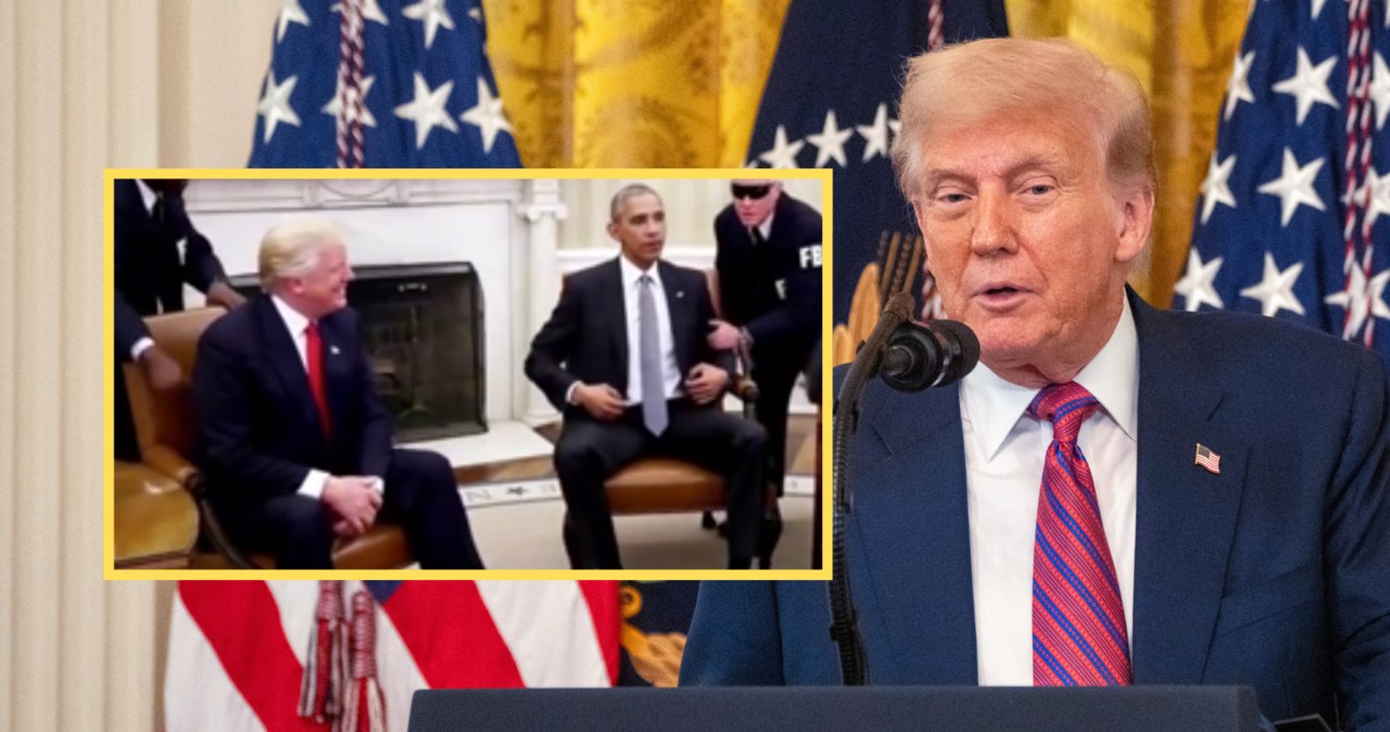 Trump znów szokuje. Opublikował nagranie z "aresztowania" Obamy