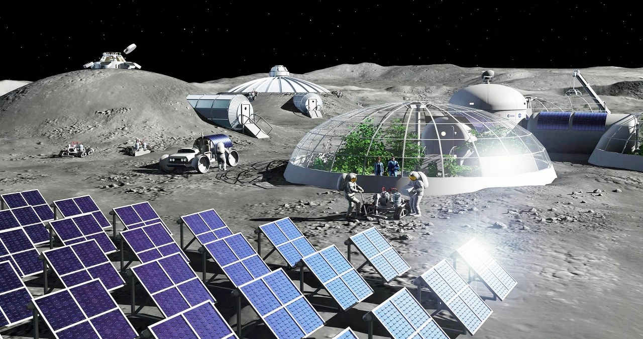 Mały azjatycki kraj ogłosił plan budowy bazy na Księżycu