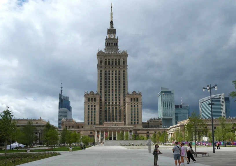 Pałac Kultury i Nauki v Varšavi praznoval 70 let