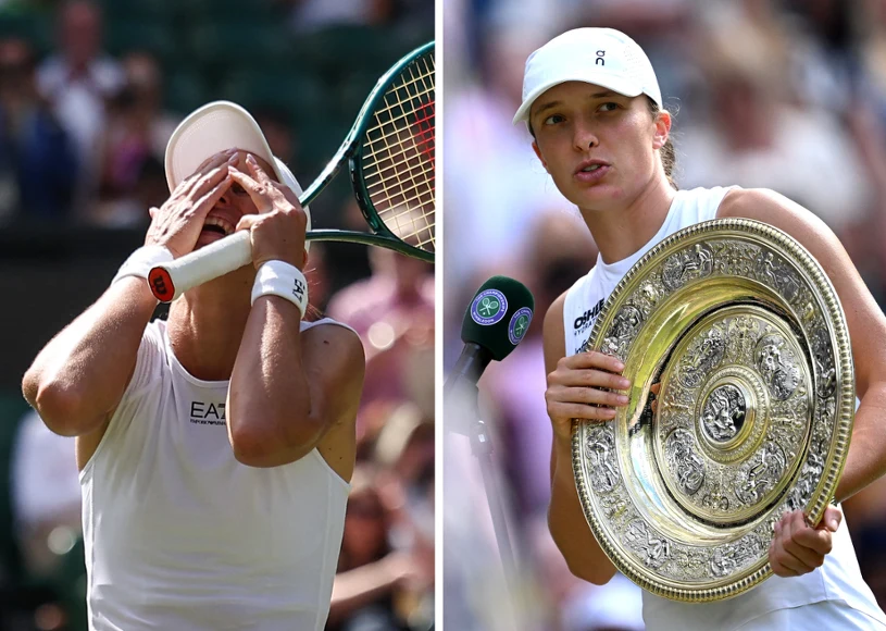 Padło pytanie o Świątek. Mistrzyni Wimbledonu ogłasza. Tak "potraktowała" Polkę
