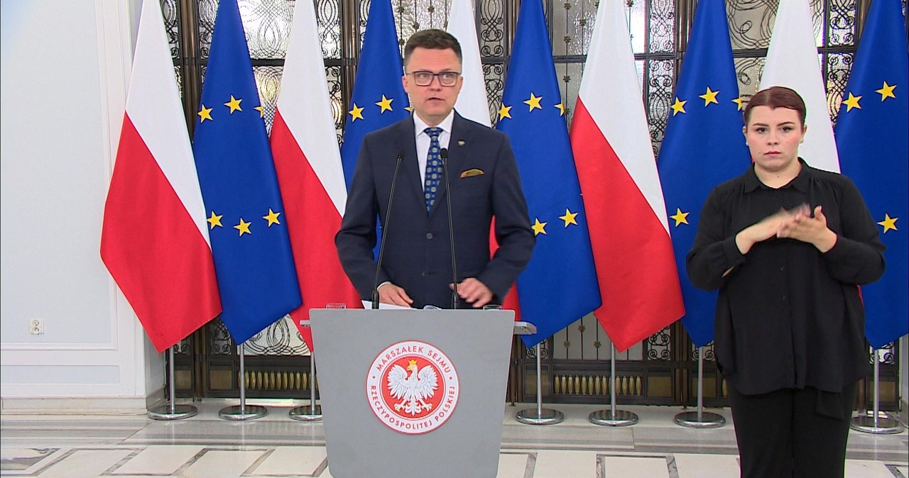 Uchwały ws. Brauna i badanie posłów alkomatem. Hołownia zapowiada prace