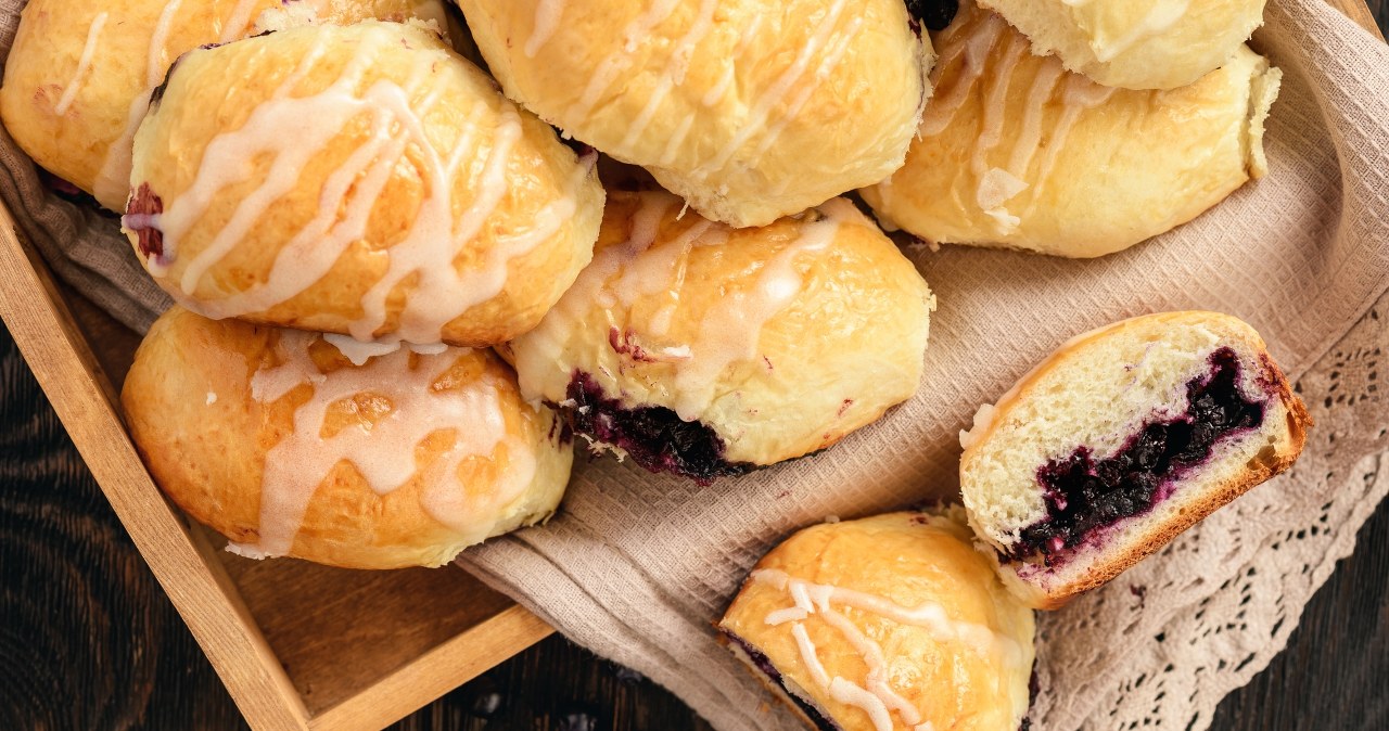 Proteinowe jagodzianki w odchudzonej wersji. Sycą i smakują wspaniale