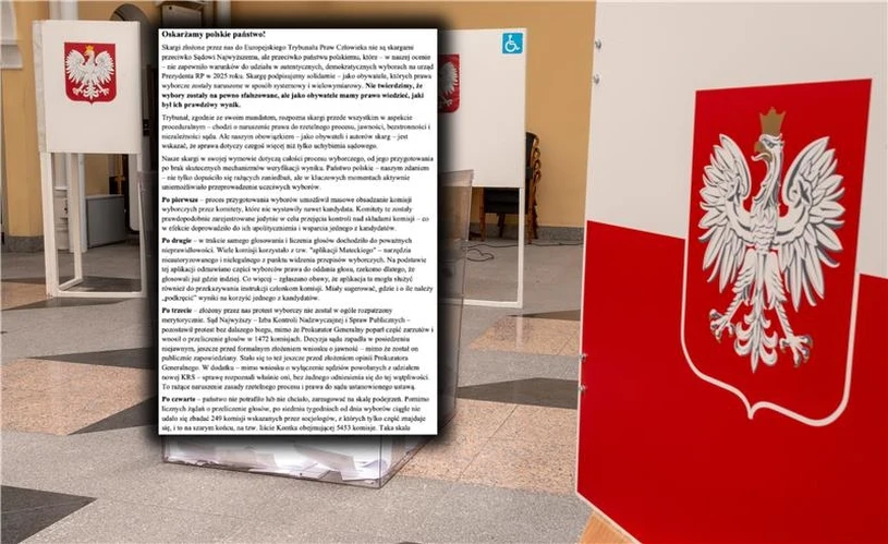 Nie odpuszczają w kwestii wyborów. "Oskarżamy polskie państwo"