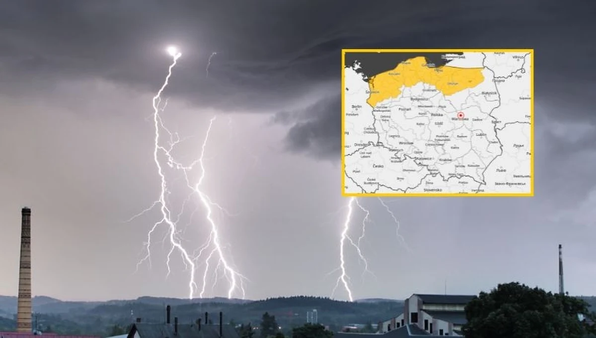 Instytut Meteorologii i Gospodarki Wodnej wydał ostrzeżenia przed burzami dla woj. pomorskiego i warmińsko-mazurskiego. W tych regionach prognozuje się również porywy wiatru do 65 km/h - poinformował IMGW. W woj. zachodniopomorskim wydano z kolei alert przed silnym deszczem z burzami, gdzie lokalnie może spaść do 50 mm opadów.