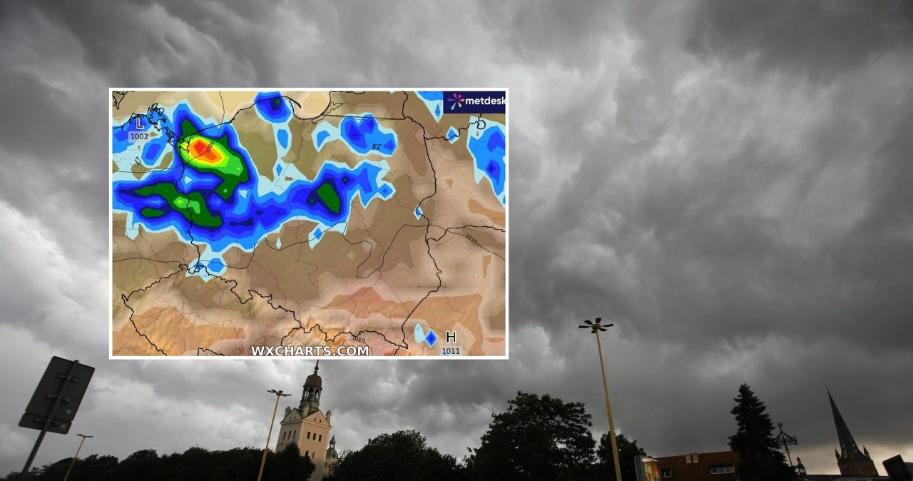Nadchodzi prawdziwe oberwanie chmury. Synoptycy wskazują zagrożone rejony