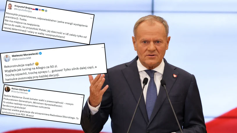 Politycy o zmianach w rządzie. Nie zabrakło złośliwości