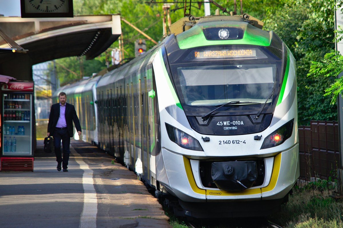 Awaria kolejowa na Mazowszu. Pociągi opóźnione