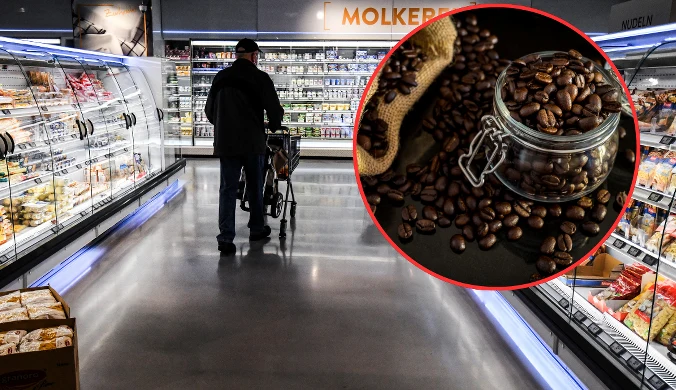 Zadziwiające widoki w niemieckich sklepach. Kawa zaczęła znikać z półek
