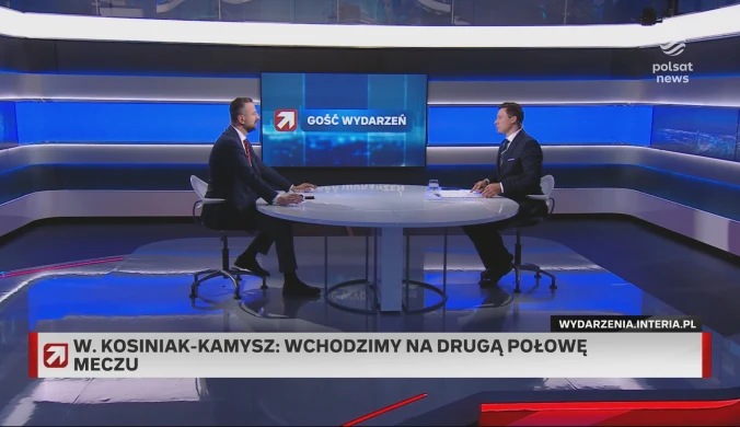 Kosiniak-Kamysz w "Gościu Wydarzeń": Wchodzimy na drugą połowę meczu