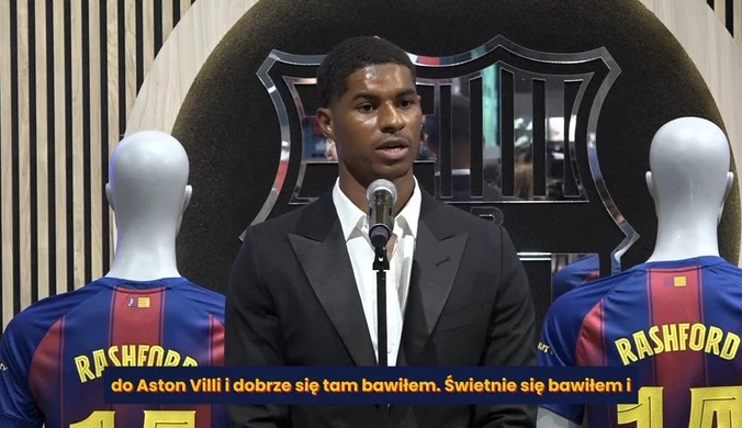 Oficjalnie: Marcus Rashford zawodnikiem FC Barcelony. WIDEO