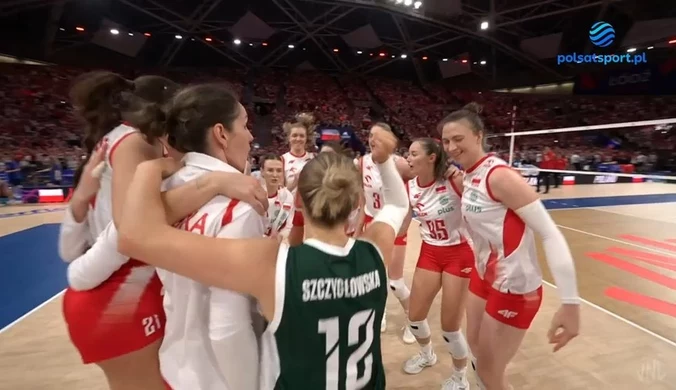 Łódź dla Polek! Polska – Chiny 3:2 w ćwierćfinale VNL. Skrót. WIDEO