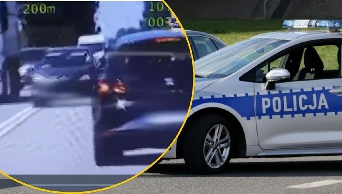 Odebrane prawo jazdy i wniosek do sądu - to kara dla 18-latki, która wyprzedzała ciąg samochodów na podwójnej linii ciągłej, jadąc na tzw. czołówkę z pojazdami z naprzeciwka. Do tej bardzo niebezpiecznej sytuacji, która - jak pokazuje ujęcie z wideorejestratora - omal nie skończyła się tragedią, doszło na drodze S12 w pobliżu miejscowości Kajetanów w Lubelskiem.