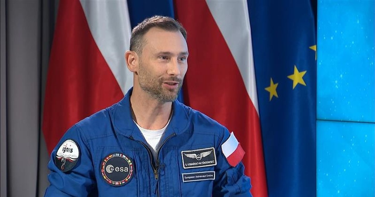 wiadomości,aktualności,Interia Sławosz Uznański-Wiśniewski w Polsat News. Pierwszy wywiad po powrocie