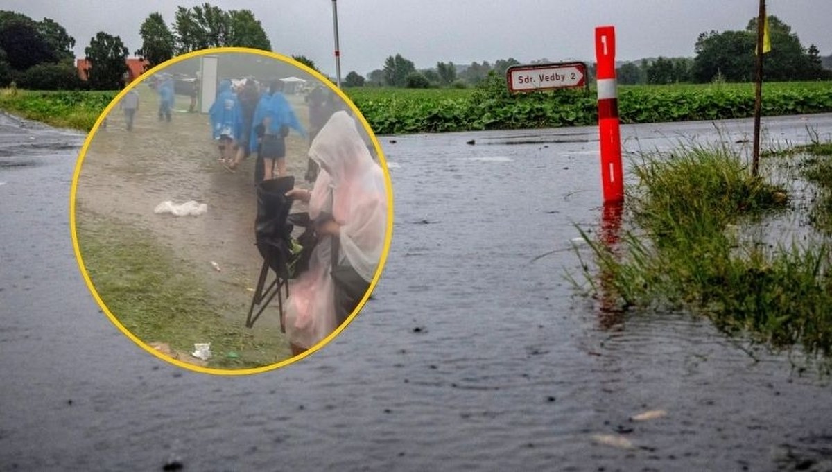 20 tysięcy osób ewakuowanych. Potężna ulewa przerwała festiwal