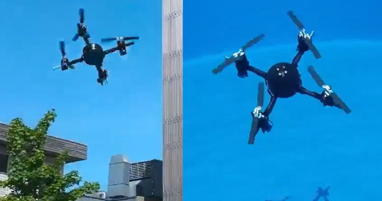 Lata, nurkuje i pływa. Studenci stworzyli rewolucyjny dron hybrydowy