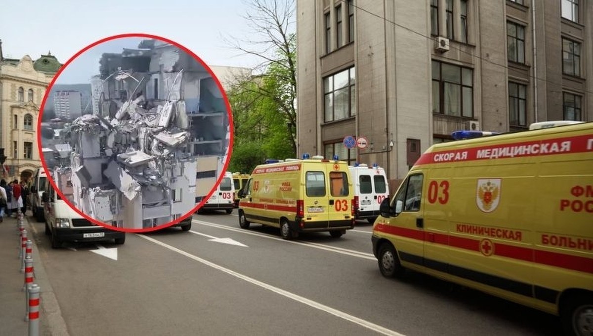 Potężna eksplozja rozsadziła blok w Rosji. Są zabici i ranni