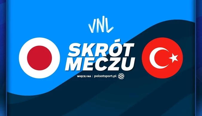 Japonia - Turcja. Skrót meczu. WIDEO