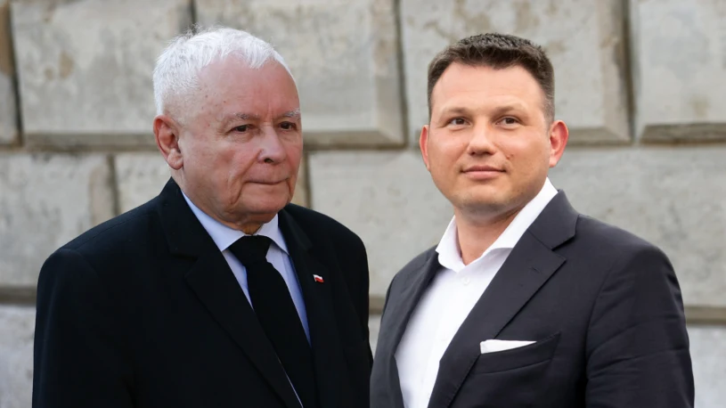 Mentzen postawił się prezesowi PiS. Na ripostę nie czekał długo