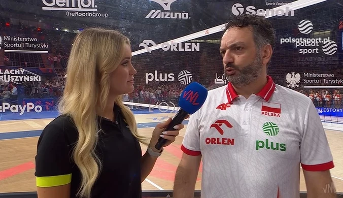 Stefano Lavarini: Trudno rywalizować, gdy Włoszki grają na takim poziomie, jak dzisiaj. WIDEO