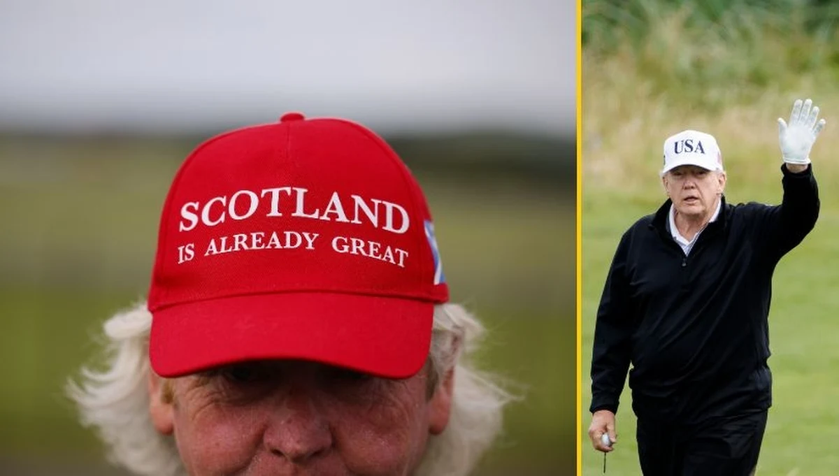 Setki osób wzięły udział w sobotnich protestach przeciwko wizycie prezydenta USA Donalda Trumpa w Szkocji. Ludzie wyrażali swój sprzeciw w stolicy, Edynburgu, oraz w Aberdeen, obok którego znajduje się jeden z ośrodków golfowych prezydenta Trumpa.