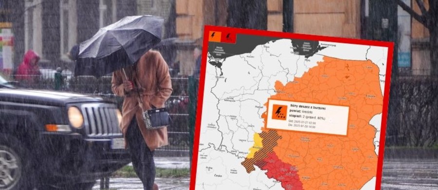 Synoptycy z Instytutu Meteorologii i Gospodarki Wodnej ostrzegają przed burzami i silnym deszczem z burzami. Wydali ostrzeżenia II i III stopnia dla znacznej części Polski. W związku z trudną i dość dynamicznie rozwijającą się sytuacją meteorologiczną w siedzibie Rządowego Centrum Bezpieczeństwa zebrał się sztab kryzysowy.