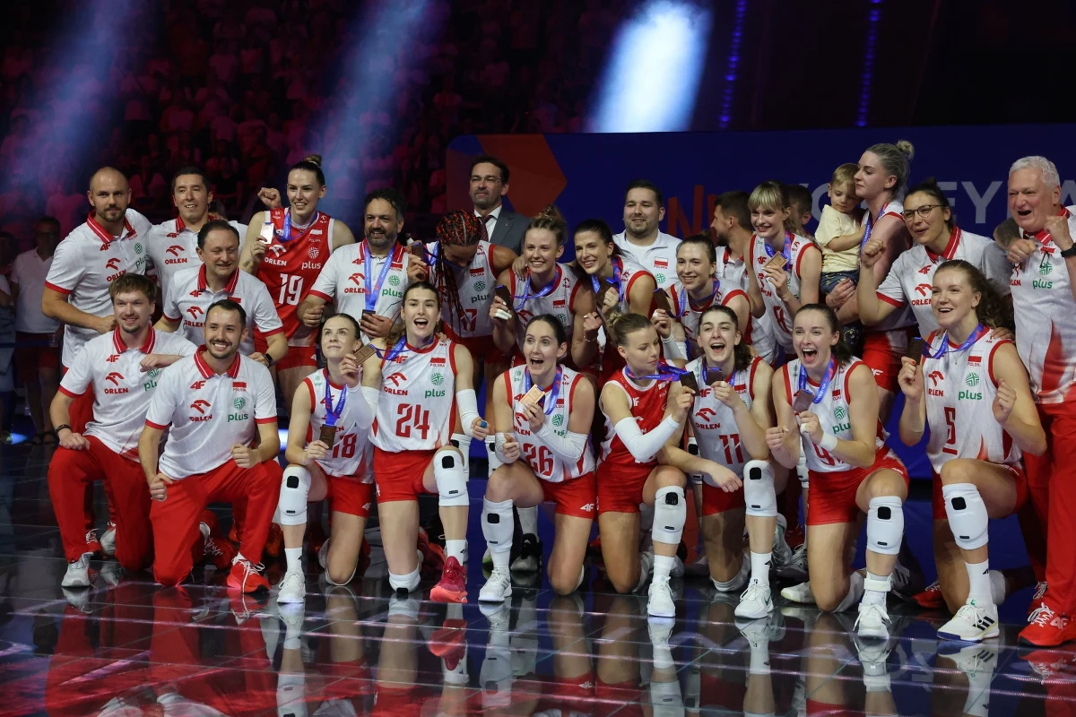 Reprezentacja Polski siatkarek trzecią drużyną Ligi Narodów! W niedzielę w Łodzi Biało-Czerwone pokonały Japonię 3:1 (25:15, 24:26, 25:16, 25:23) w spotkaniu o trzecie miejsce. 