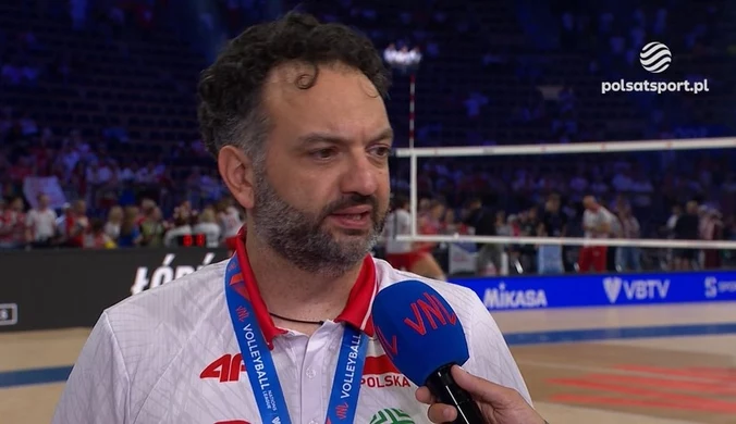 Stefano Lavarini: Zdobywamy trzeci z rzędu medal VNL, to jest coś niesamowitego. WIDEO