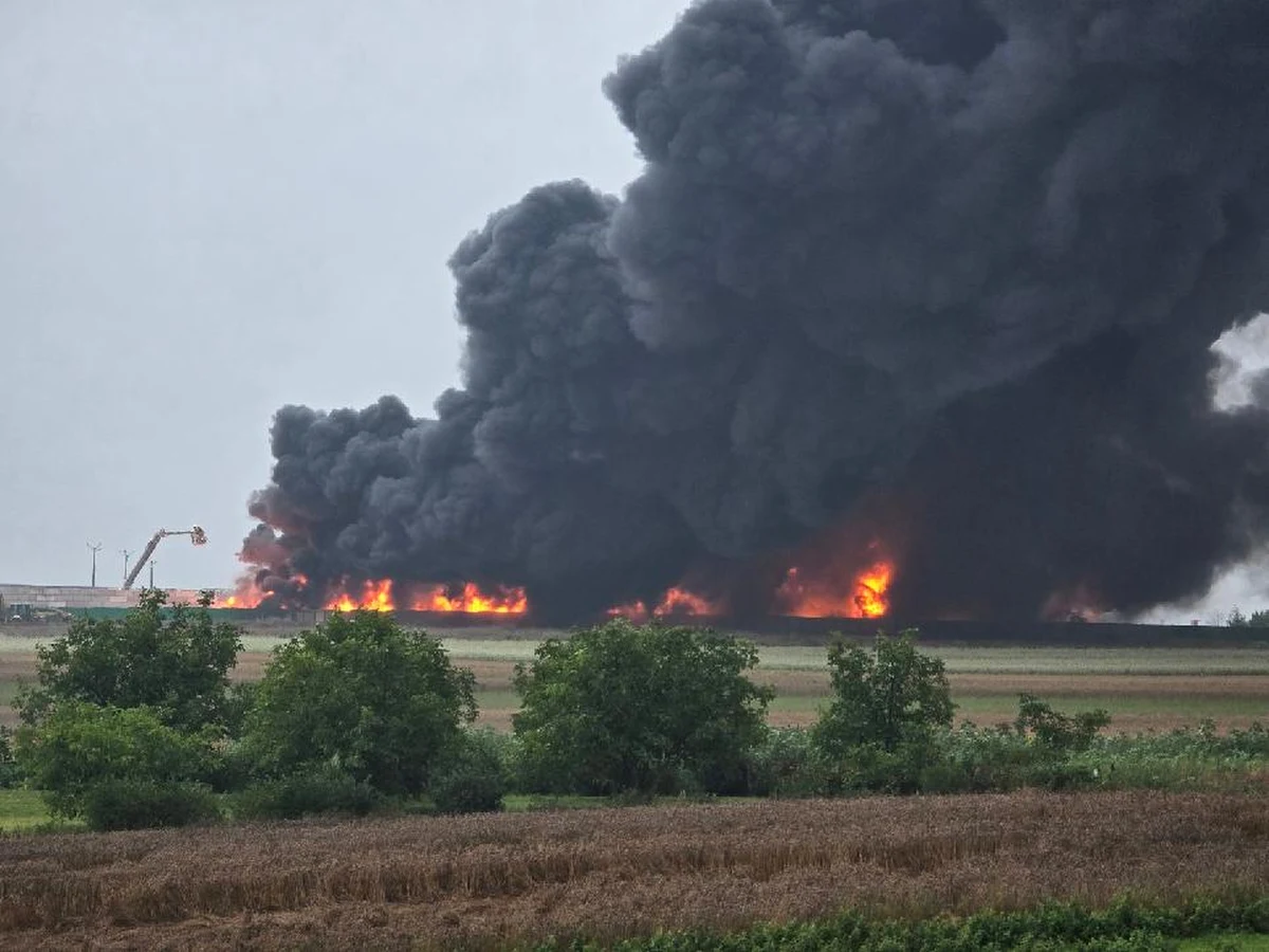 Strażacy ugasili pożar, który wybuchł na składowisku odpadów plastikowych na terenie zakładu recyklingu w Rzeczycy Ziemiańskiej (Lubelskie). Trzy osoby są poszkodowane.