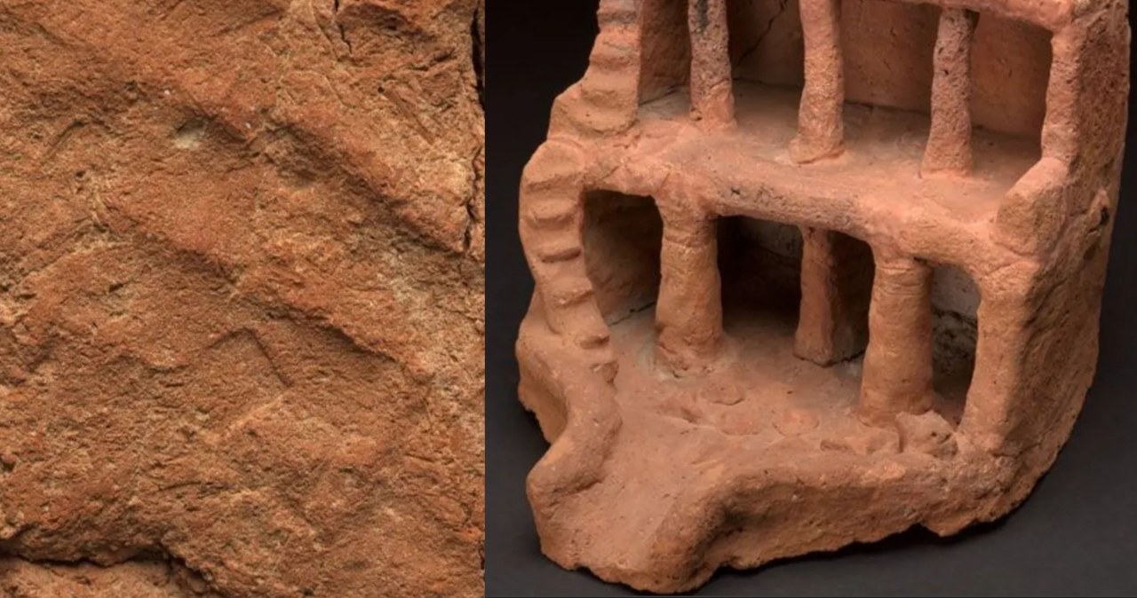 Egipski "domek dusz" skrywał skarb. To odcisk dłoni sprzed 4000 lat