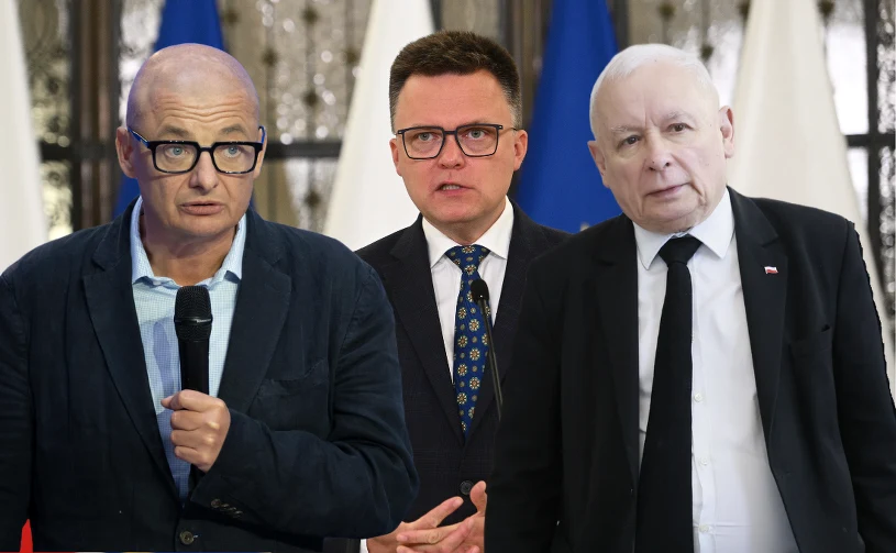 Kamiński razkril ozadja srečanja Hołownie in Kaczyńskega, obtožuje »nespametno Platformo«