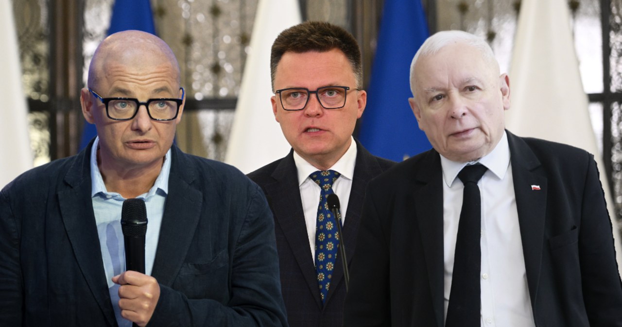 Kamiński o kulisach spotkania Hołowni i Kaczyńskiego. "Głupia Platforma"