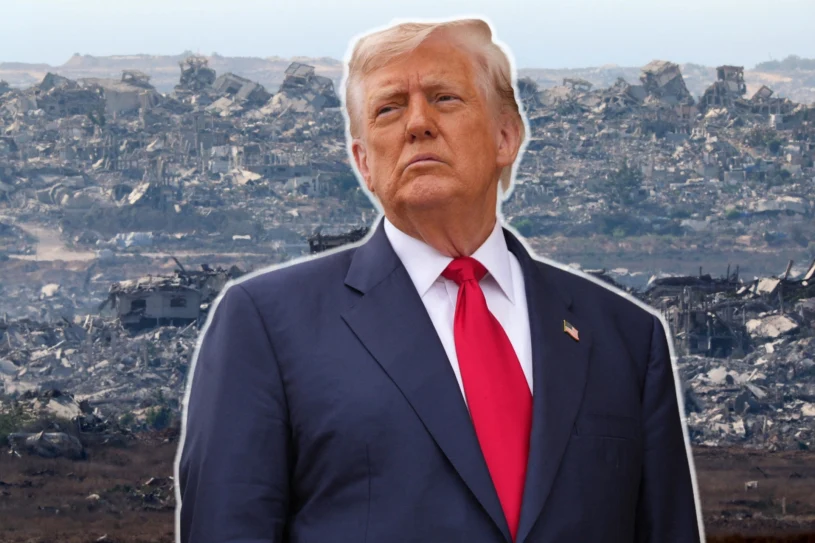 Trump napovedal pomoč za Gazo in grozil Iranu, Teheran odgovoril z grožnjami