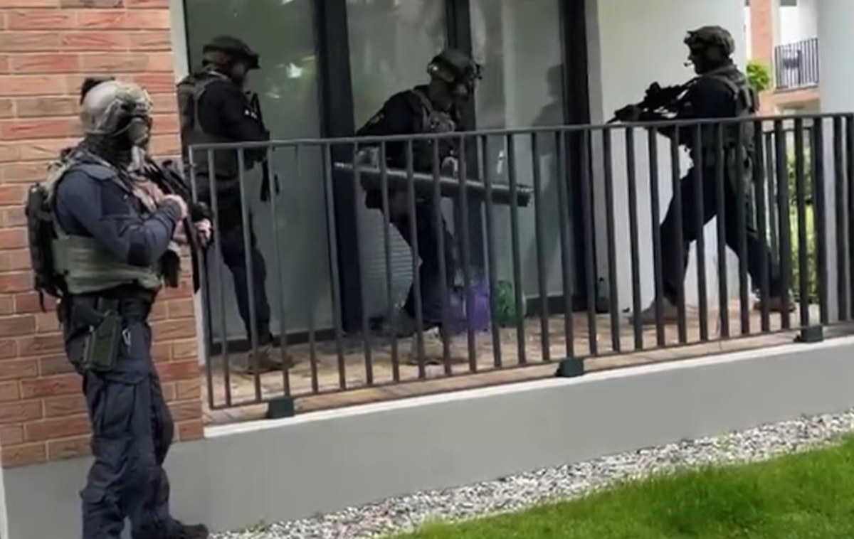 Akcja niemieckich i polskich kontrterrorystów w Bydgoszczy. "Telefoniści" zatrzymani