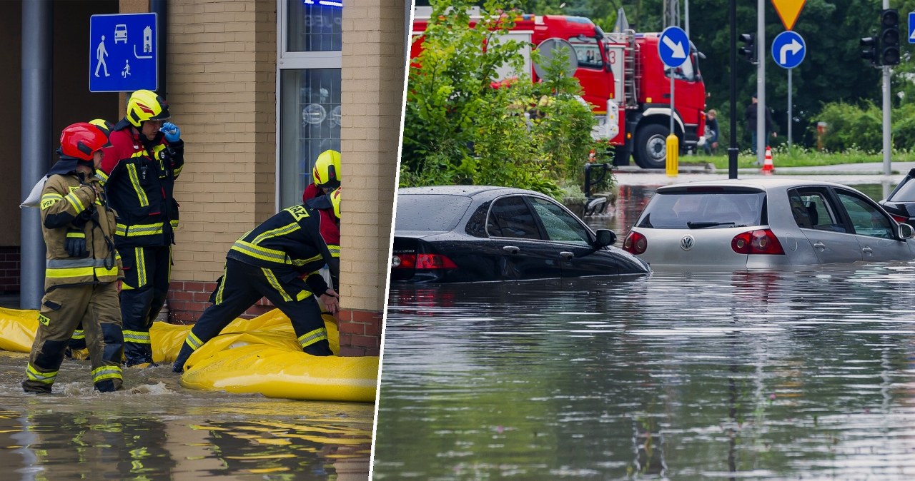 wiadomości,aktualności,Interia Ulewy nad Polską. Poważna sytuacja w Elblągu, woda zagraża szpitalowi, zamykane są ulice
