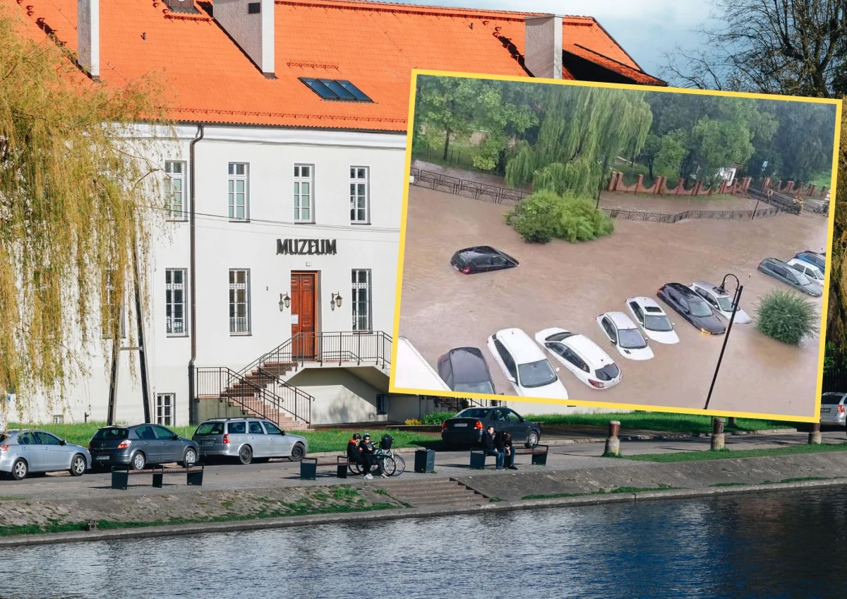 Z powodu intensywnych opadów deszczu w Elblągu ewakuowano bezcenne zabytki z wystawy "Truso. Legenda Bałtyku" w Muzeum Archeologiczno-Historycznym. We wtorek władze miasta ogłosiły stan pogotowia przeciwpowodziowego po tym, jak rzeka Kumiela wystąpiła z brzegów, zalewając ulice, piwnice i samochody. 