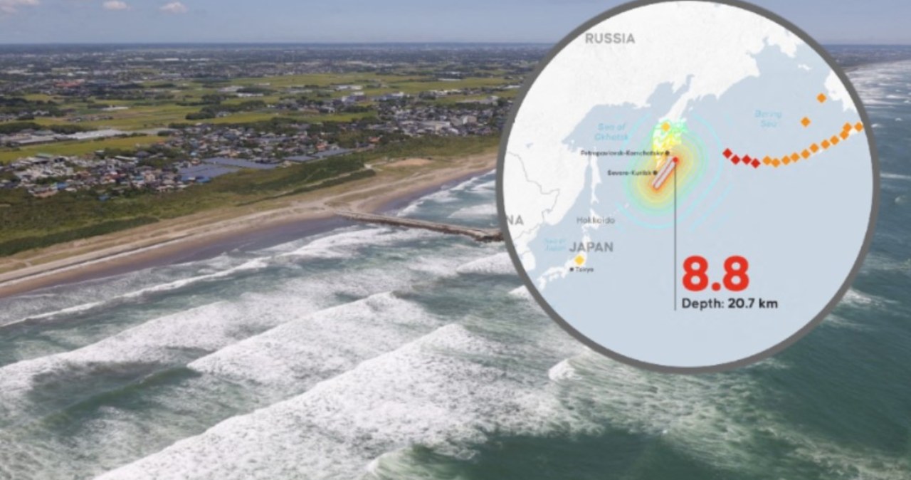 Prędkość co najmniej 800 km/h. Eksperci ostrzegają przed tsunami