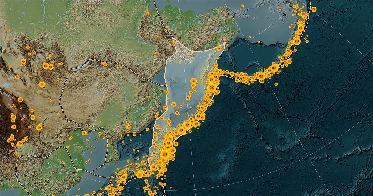 Dlaczego na Kamczatce doszło do tak silnego trzęsienia ziemi? Wyjaśniamy