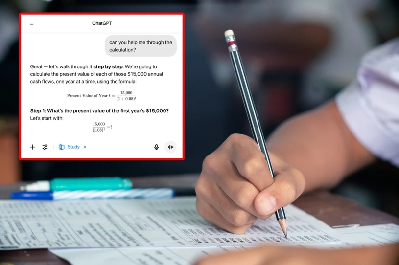 ChatGPT w końcu się do czegoś przyda uczniom. Jest nowy tryb nauki