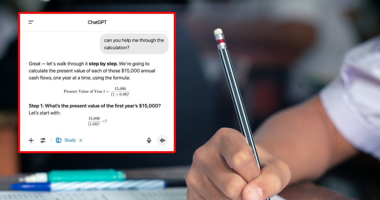 ChatGPT w końcu się do czegoś przyda uczniom. Jest nowy tryb nauki