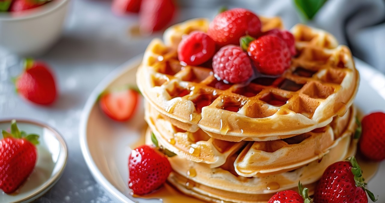 Nie przepłacaj za gofry. Z tego przepisu wyjdą lepsze niż w budce w Kołobrzegu